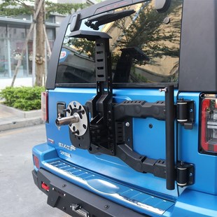 北京J改装尾门加强合页城市猎人备胎支架越野位后灯架