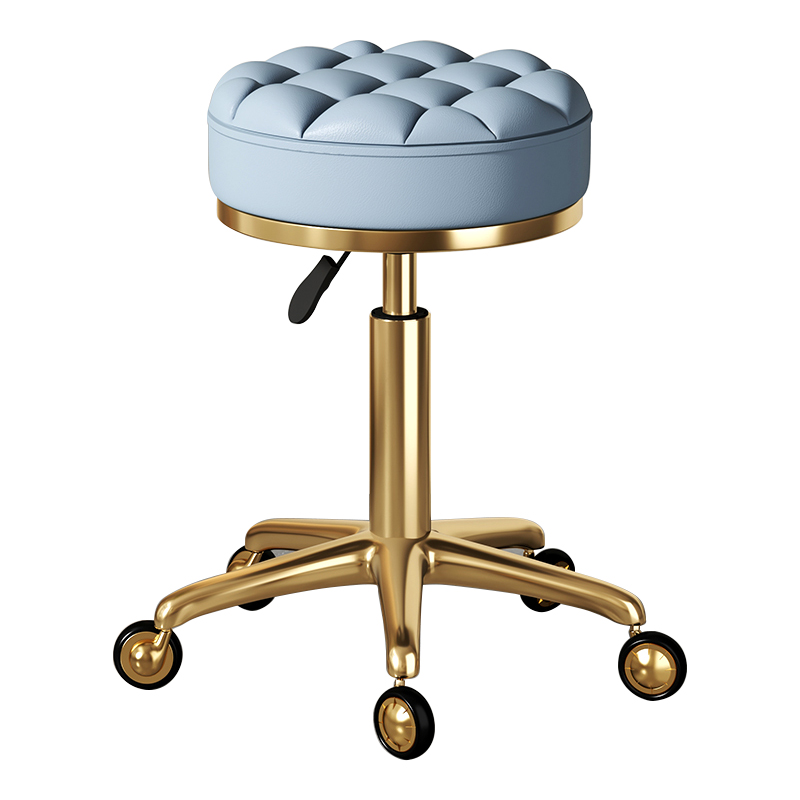 美容美容院专用滑轮可升降旋转理髲店大工椅子美发椅家用