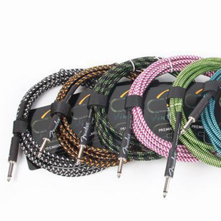 芬达吉他连接线降噪线米米米米电木贝斯音响电箱音频线