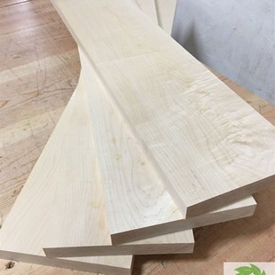 加拿大硬枫木料厘米长规格料木方木材木板板材实木一块
