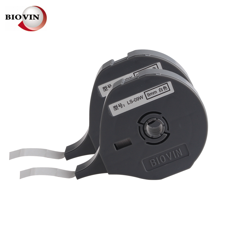 BIOIN标映线号机///7印字机色带L-9W贴纸标映pc管号码管热缩管打