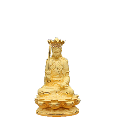 高档绒沙金汽车饰品摆件文殊菩萨普贤菩萨像华严三圣生肖兔守护神
