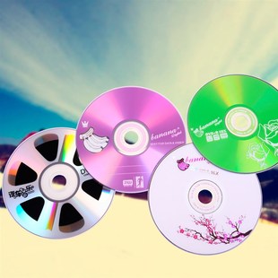 r空白光盘1X 片dvd 刻录盘大容量.7G空碟车载光碟 R光盘 香蕉DVD