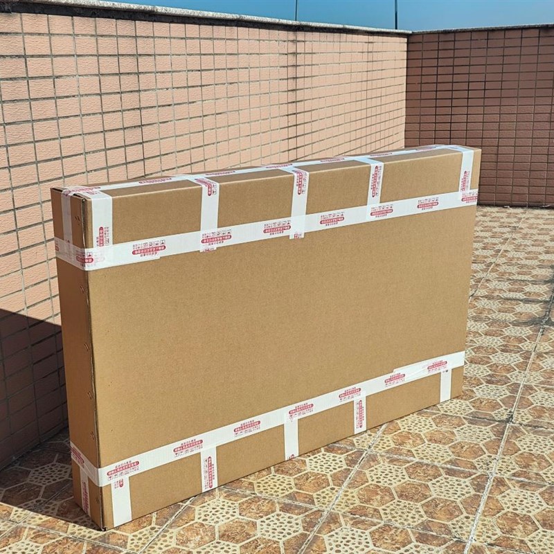 3--9-55寸拼接屏显示器包装纸箱带鱼屏会议屏打包箱子带泡沫