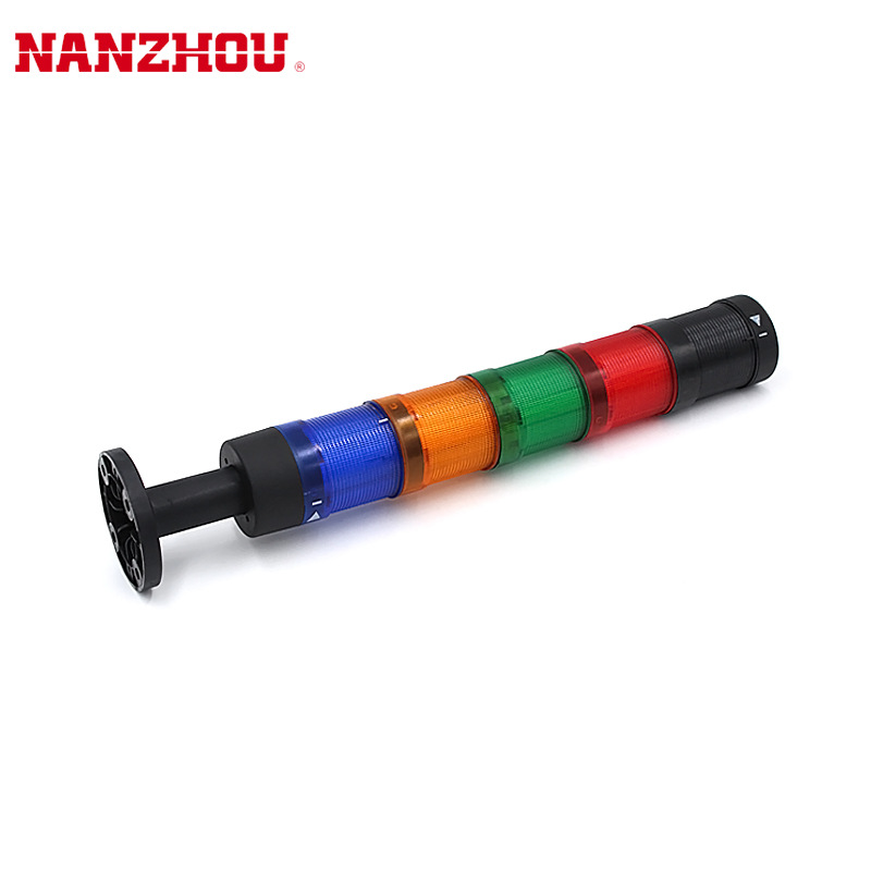 南州科技NLT50-4J组合塔灯四色LED报警灯故障指示灯蜂鸣器LTA505-