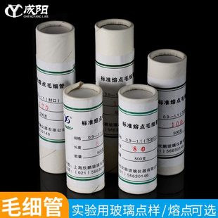 100 200mm内径0.1 120 160 150 玻璃点样毛细管长熔点毛细管长80