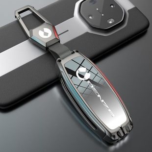 2024新款 n8全包内饰用品汽车壳扣男女 腾势d9钥匙套专用高档n7改装