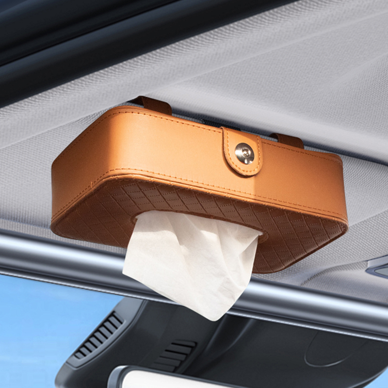 汽车内饰汽车创意遮阳板挂式天窗C椅背抽纸盒用品车载车用纸巾盒