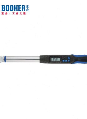 合Booher 数显扭力活动扳手6.8-135 Nm活扳手0118124