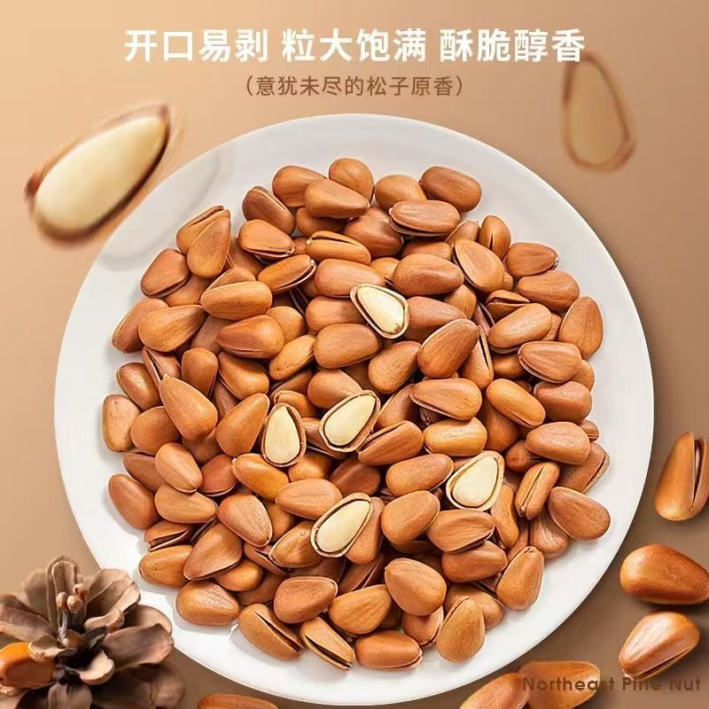 开口松子云南小批发价手剥坚果零