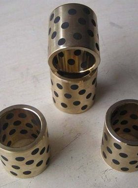 JDB 354535 354580 405020固体镶嵌石墨自润滑铜套轴承含油轴套