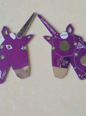 紫色油阻焊电路板加工线路板批量制作PCB空白板打样定制FPC抄板