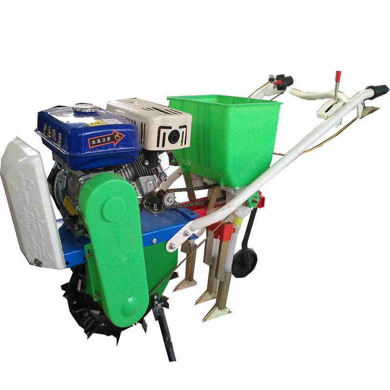 家用五谷杂粮种子播种机小型玉米颗粒播种施肥一体机汽油播种机