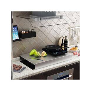 不锈钢孔电磁炉支架燃气灶盖板全封闭灶台盖板搁板上放电磁炉面板