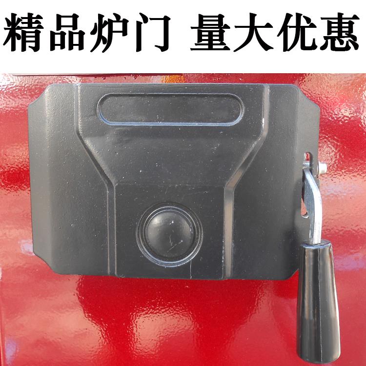 锅炉配件 加厚电镀炉门采暖炉气化家用锅炉炉门 大锅台炉门新款