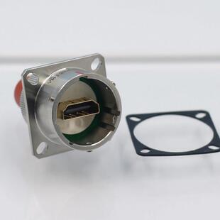 HDMI航空插头 YW系列圆形连接器YW120E06S YW110E06