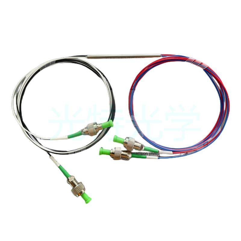 2X2单模光纤耦合器 可选分光比拉锥光分路器 光纤网路设备配件