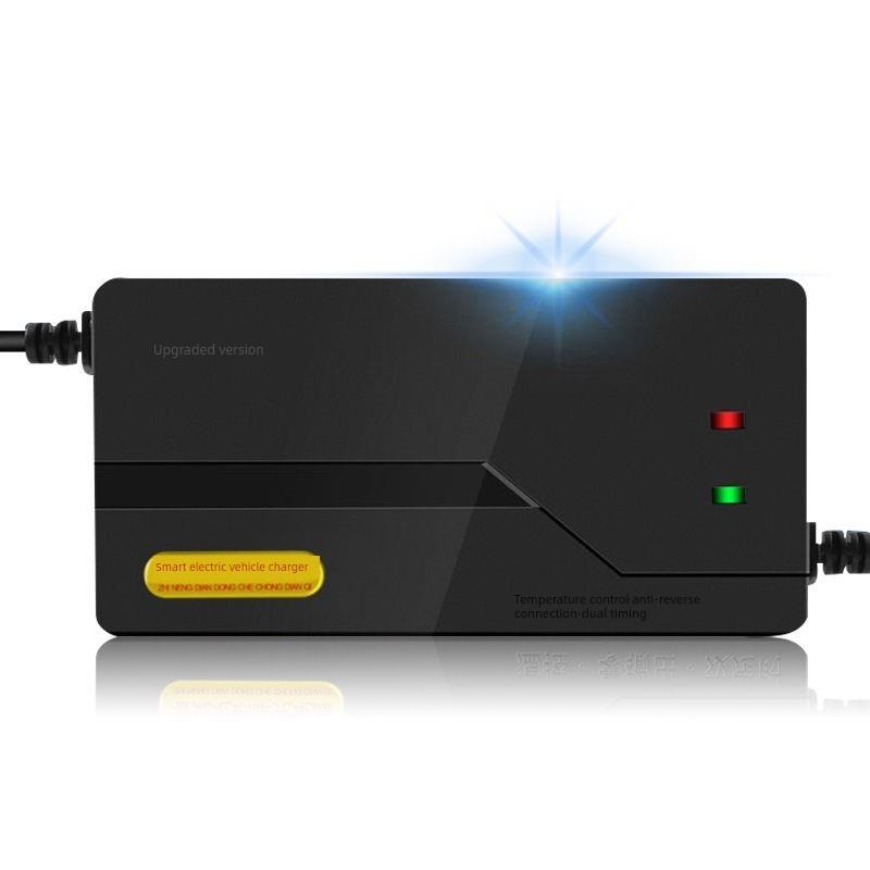 电动汽车电池充电器48V12Ah20Ah60V72伏有轨电车三轮车通用