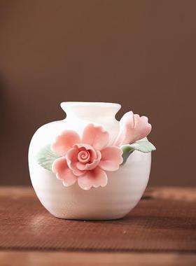 花瓶摆件客厅插花桌面鱼缸造景电视柜餐桌酒柜乔迁新居玄关装饰品