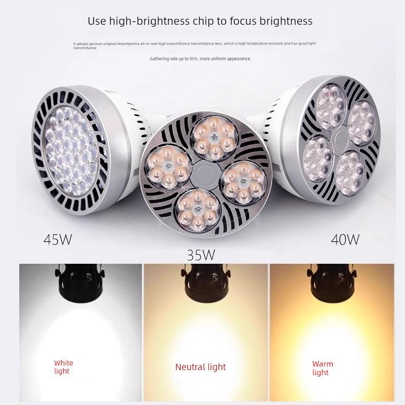 表面安装天花板聚光灯超亮Par30珠宝服装店展厅商店轨道导轨Led天