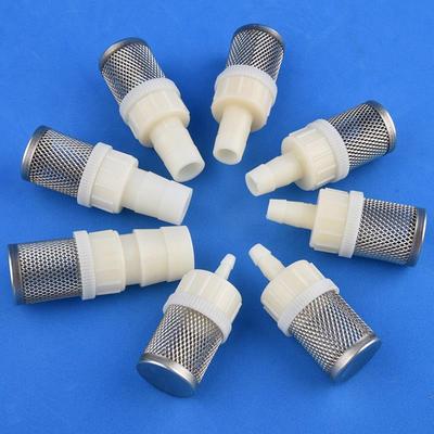 不锈钢过滤网罩软管接头进水口筛网泥沙杂质过滤鱼缸水泵软管接头