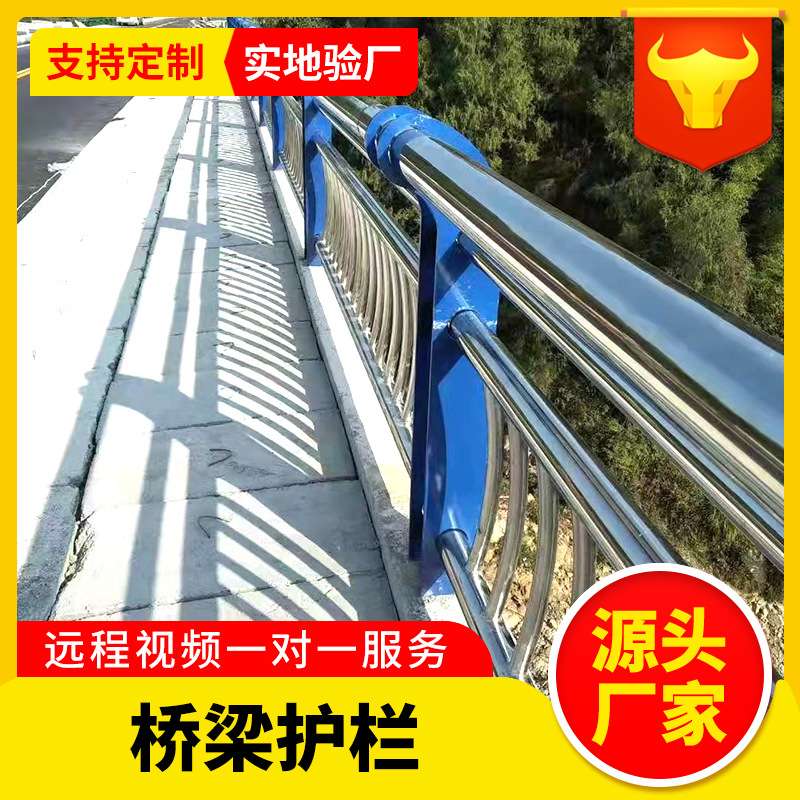 桥梁护栏河道景观桥边防护栏天桥马路隔离跨海大桥不锈钢桥梁护栏