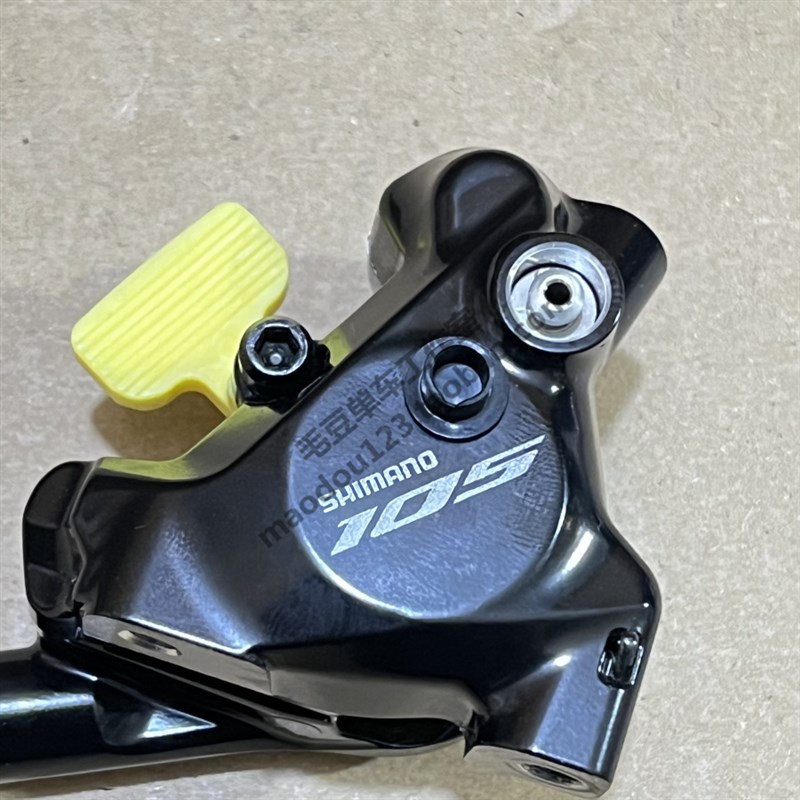 适用公路车油碟S/喜UT 105 DA油压碟刹鲍鱼注油口胶X帽夹器下泵盖