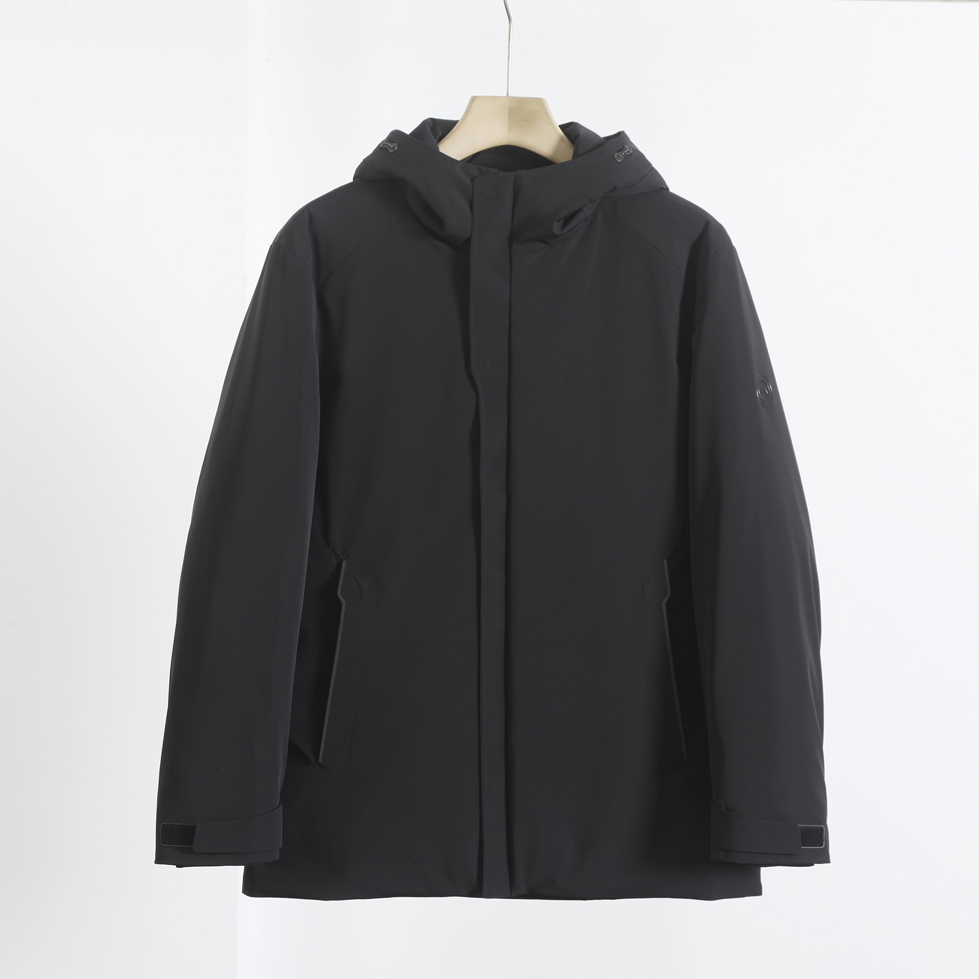 【风壳4.0五分黑金】90鸭绒连帽服羽绒服男士冬季新款短款外套