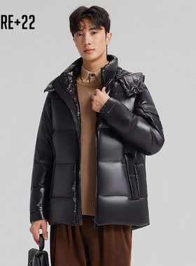 【烈儿宝贝直播间】高充绒面包羽绒服亮面保暖石墨烯外套MYXD0102