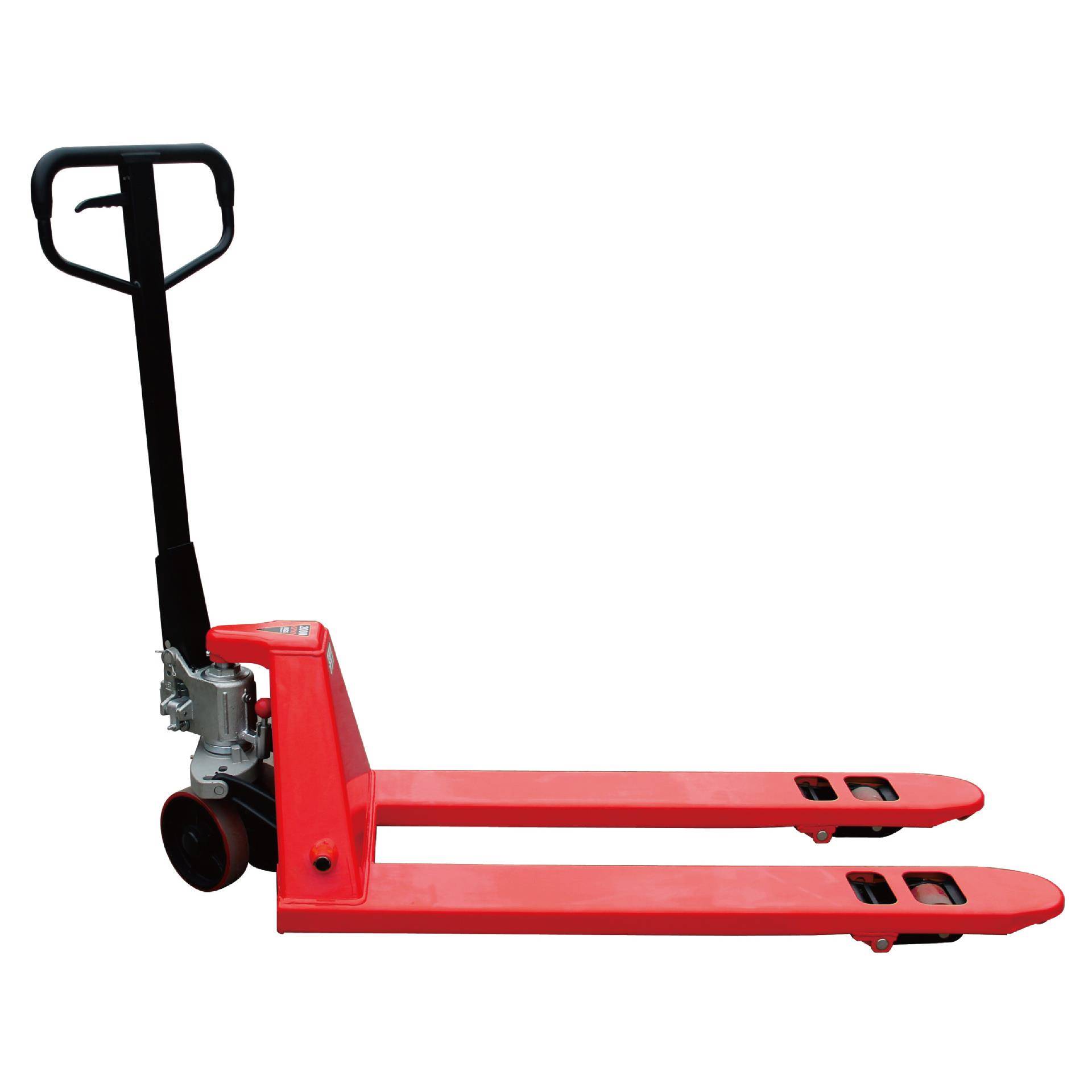 SHANYE可直行可横移1.5吨四方向手动型液压搬运车叉车