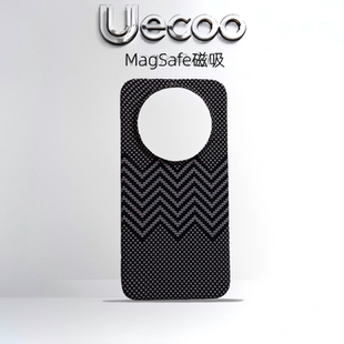 轻奢凯夫拉纹保护套适用于华为mate80promax手机壳超薄半包磁吸Mate80华为mate70p碳纹mate60 超级轻薄17g