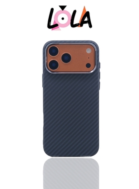 【碳纤维系列】高级感商务凯夫拉纹适用于iPhone17promax手机壳黑色苹果17全包保护套16超薄磨砂Magsafe磁吸