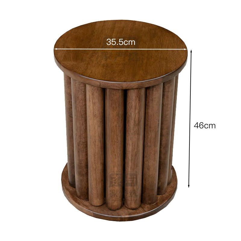 四合一叠叠凳】实木叠叠乐圆方凳茶几家用可叠放凳餐凳