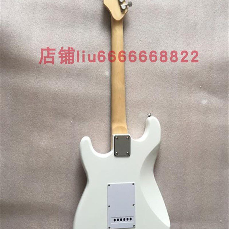 新款电吉他T装电吉他白色以新款音响效果器一体