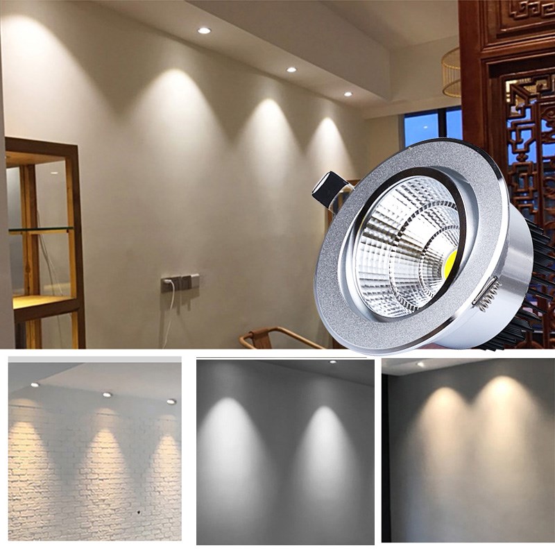 黑色led射灯嵌入式天花筒灯孔9公分9.5cm95mm可调牛眼灯5W7W10W