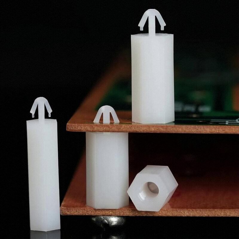 M扣式内螺纹六角柱 M间隔柱插销式六角隔离柱FTM飞机头螺柱环保