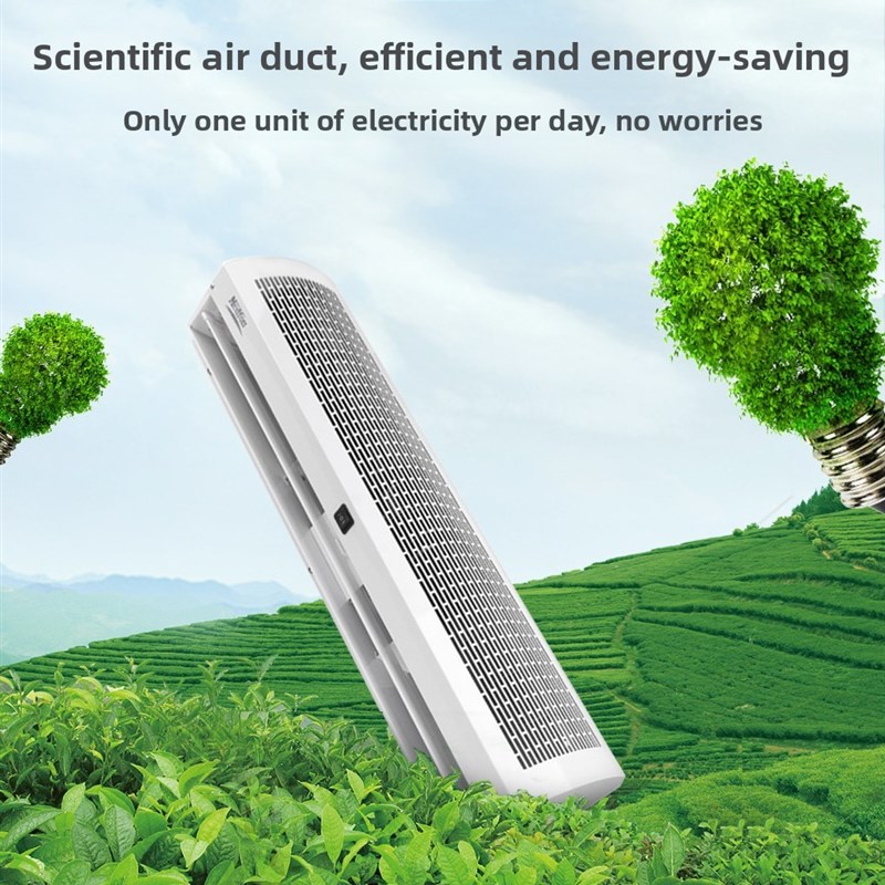 绿岛式遥控风幕机电梯车店门风幕机餐饮冷库商用风幕