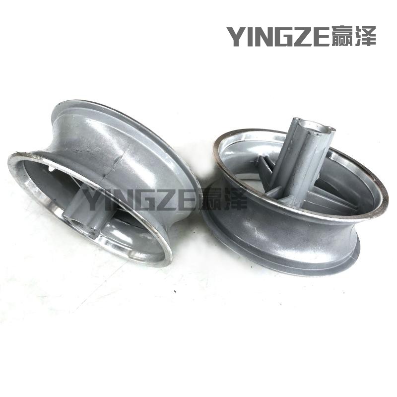 49cc迷你摩托车小跑车公路赛配件90/65-6.5寸轮毂0/50-6.5轮圈