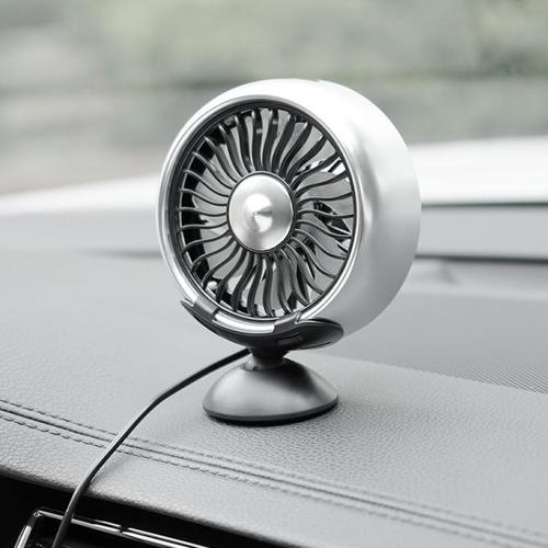 车载风扇24v伏大货车12v制冷面包汽车USB接口强力出风口小电风扇
