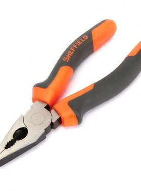 钢丝钳铬钒钢S045003断线钳老虎钳省力工业级钢盾