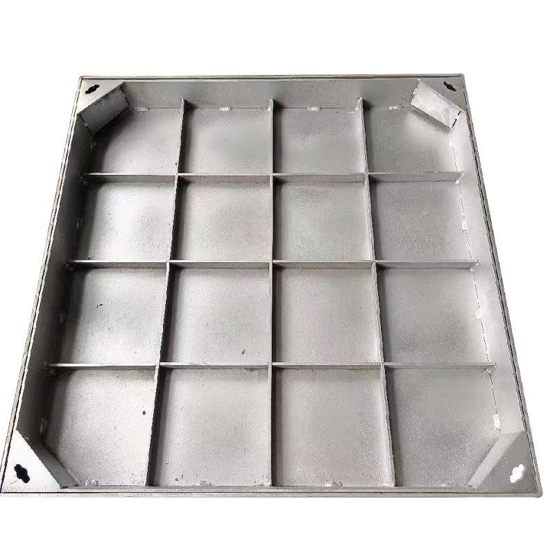 304不锈钢隐形井盖 下水道盖板圆形G方形下沉式 现货 不锈钢井盖