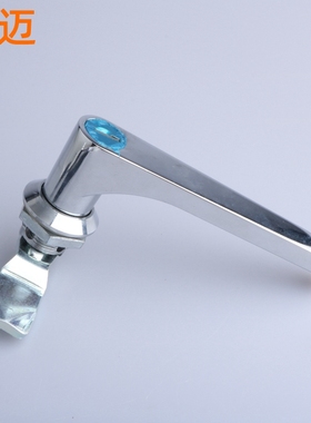 S324--2电柜锁执手锁 L型柜门把手锁 工业机箱柜门锁配电箱门锁