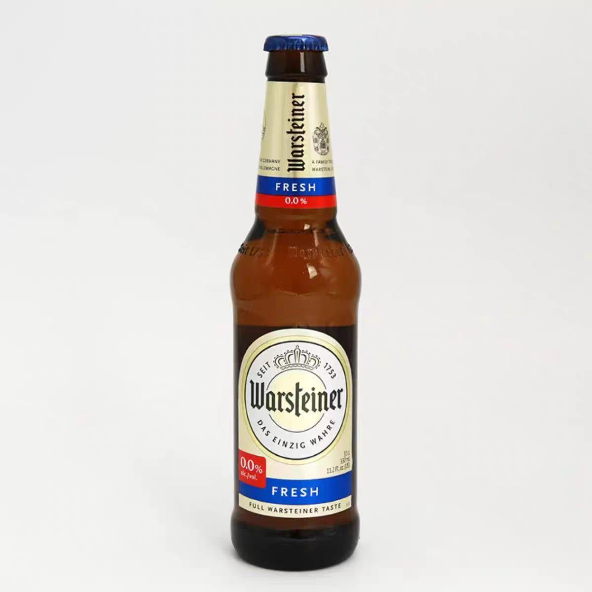 沃斯坦（warsteiner）无醇啤酒330ml*24瓶装德国原装 低酒精无醇