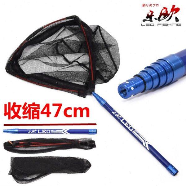 迷你碳素便携超短节抄网竿三角折叠捞鱼网超轻超硬伸缩定位抄网杆,户外/登山/野营/旅行用品,抄网杆,淘宝优惠券,粉丝福利购,淘宝优惠卷