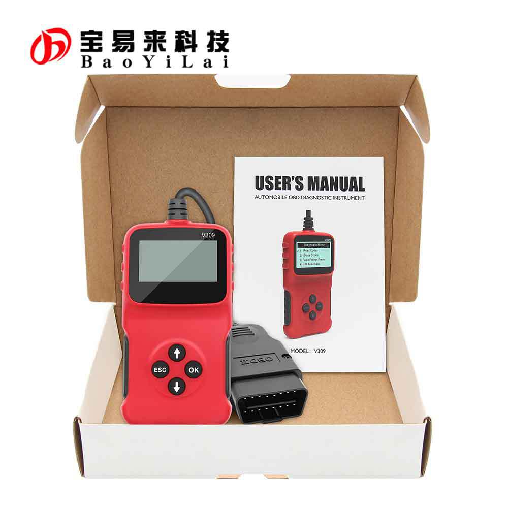 Code Reader V309 Car obd Scanner VC309 VC300 V300 同功能升级