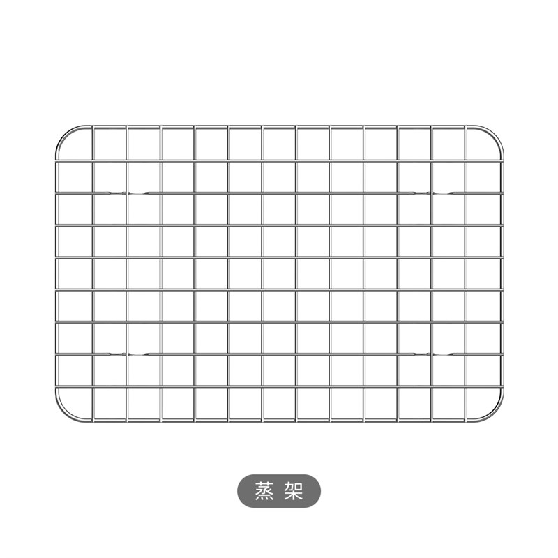 ERNTE多功能料理锅方锅EHP- -蒸架-牛排盘-丸子盘