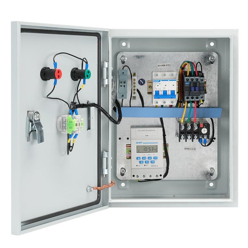 时控关控制箱路灯电机水泵增氧机全自动定时器配电箱V