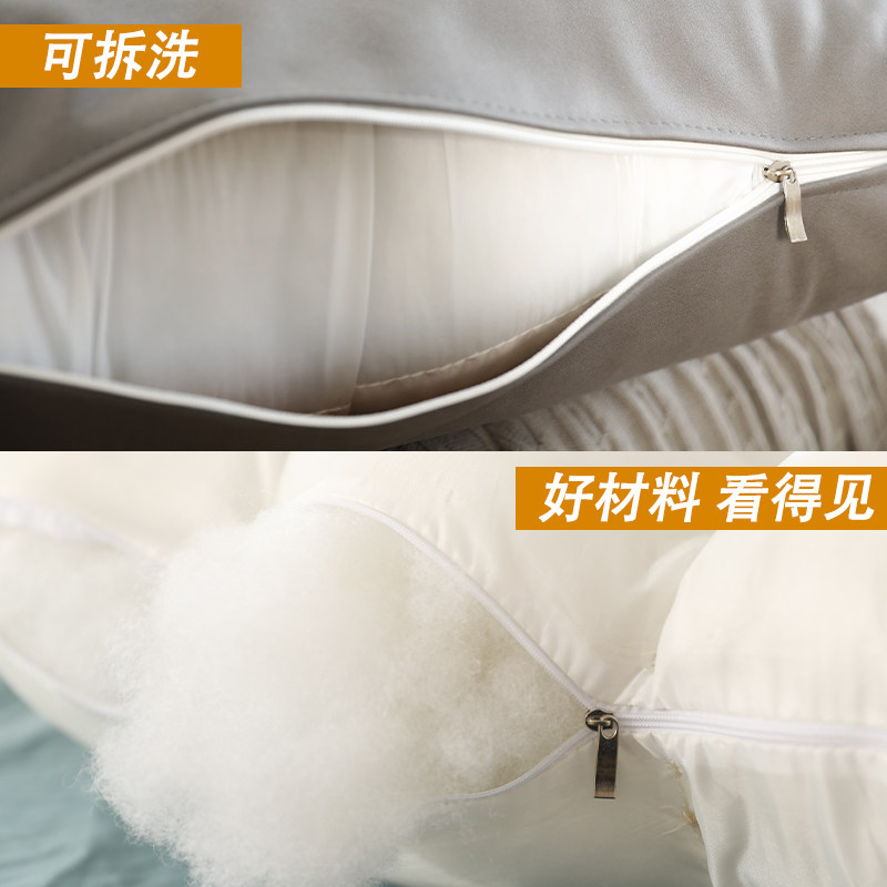 沙发靠枕定制长条客厅长方形抱枕拆洗床头大枕头大号沙发靠背垫