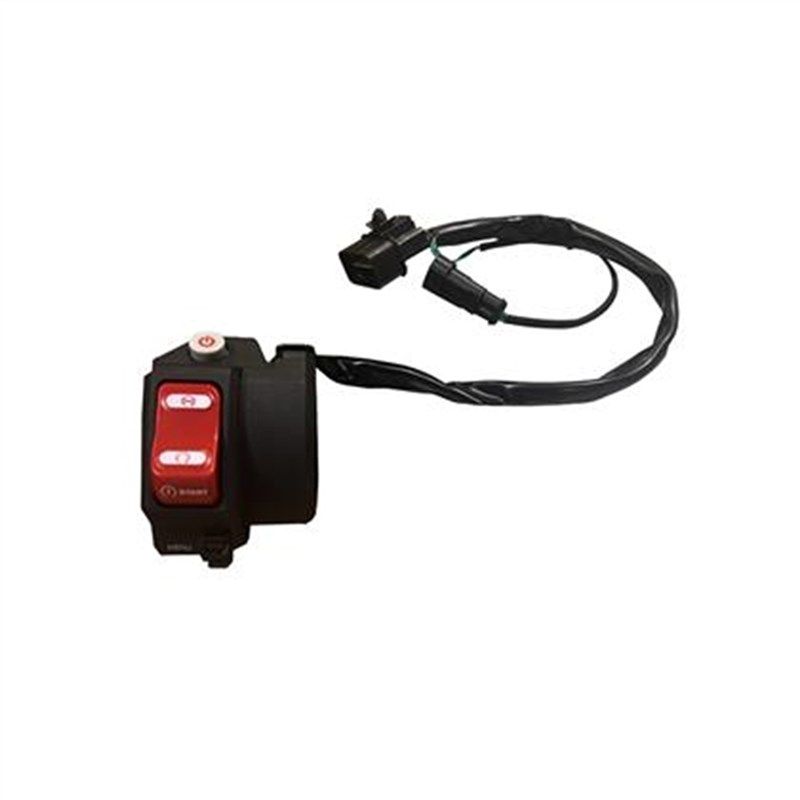 升仕ZTRR左右手把牛角摇臂点关胶平衡块上联板龙头方向把