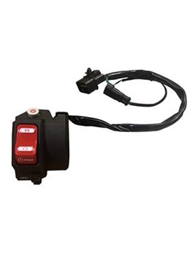 升仕ZTRR左右手把牛角摇臂点关胶平衡块上联板龙头方向把